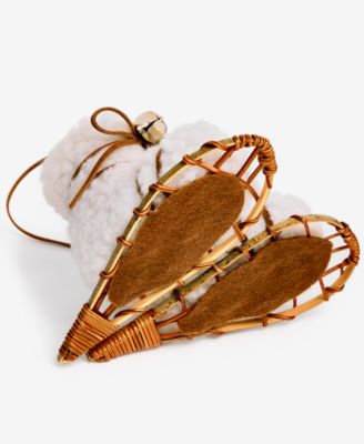 Nordic Wonderland Snowshoes Ornament, Macy's Exclusive