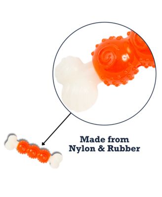 Bone-a-Treat Dog Chew Toy Bone – Promote Dental Health & Engaging Playtime