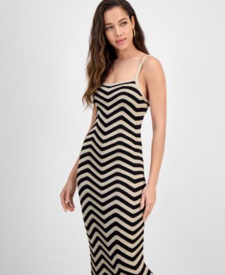 Women's Vera Chevron Lace-Up Dress