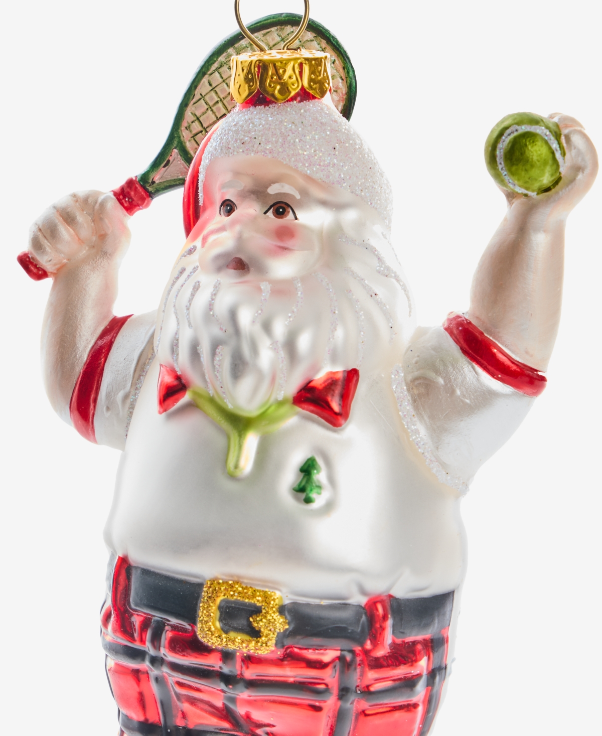 Holiday Lane Sports Pickleball Santa Ornament, Macy's Exclusive In Multi