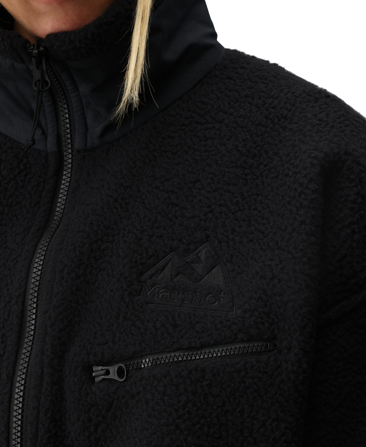 Marmot Women's Collared Zip-Front Fleece Sweatshirt