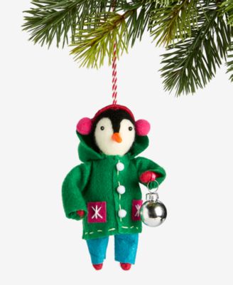 Holiday Lane - Tiny Tidings Dressed-Up Penguin Ornament