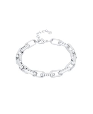 Crystal Chain Link Bracelet