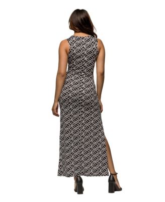 Women's Sleeveless Side Slit Maxi Dress