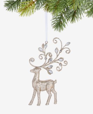 Jeweled Classics Deer Embellished Ornament, Macy's Exclusive