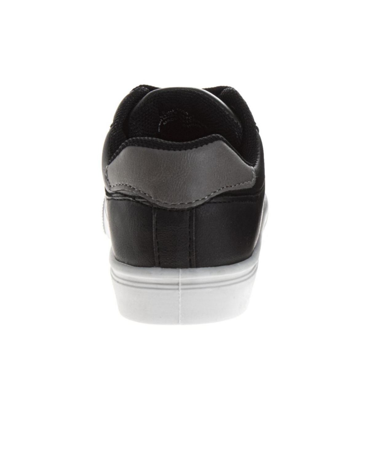Josmo Kids' Low Top Sneaker In Black Patent