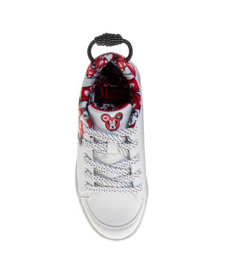 Little and Big Girls Minnie Mouse Lace Up Sneakers