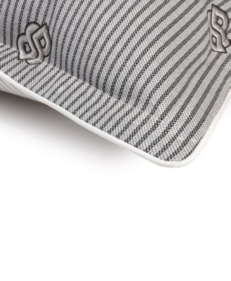 CLOSEOUT! by Hugo Boss Double B Cotton Sateen Sham, Standard