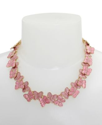 【Betsey Johnson】Sweetheart Swoon Butterfly ネックレス Amazon.com: Betsey Johnson Gold Butterfly Y-Shaped Necklace
