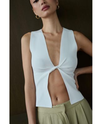 Women's Twist Front Flyaway Tank