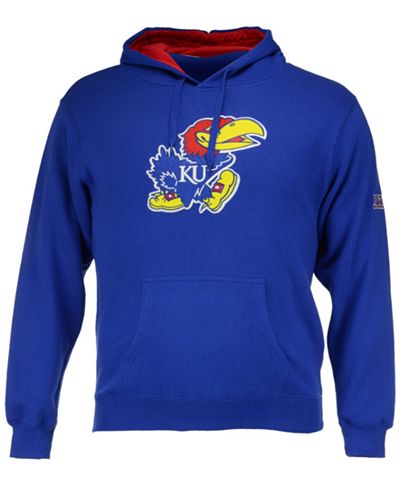 Colosseum Men's Kansas Jayhawks Big Logo Hoodie