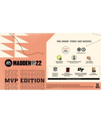 Madden NFL 22 MVP Edition for Xbox One and Xbox Series X