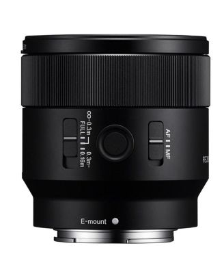 FE 50mm f/2.8 Macro Lens for Sony E, Bundle with 55mm Filter Kit, Lens Case, Lens Cleaner, Cleaning Kit, Lens Cap Tether