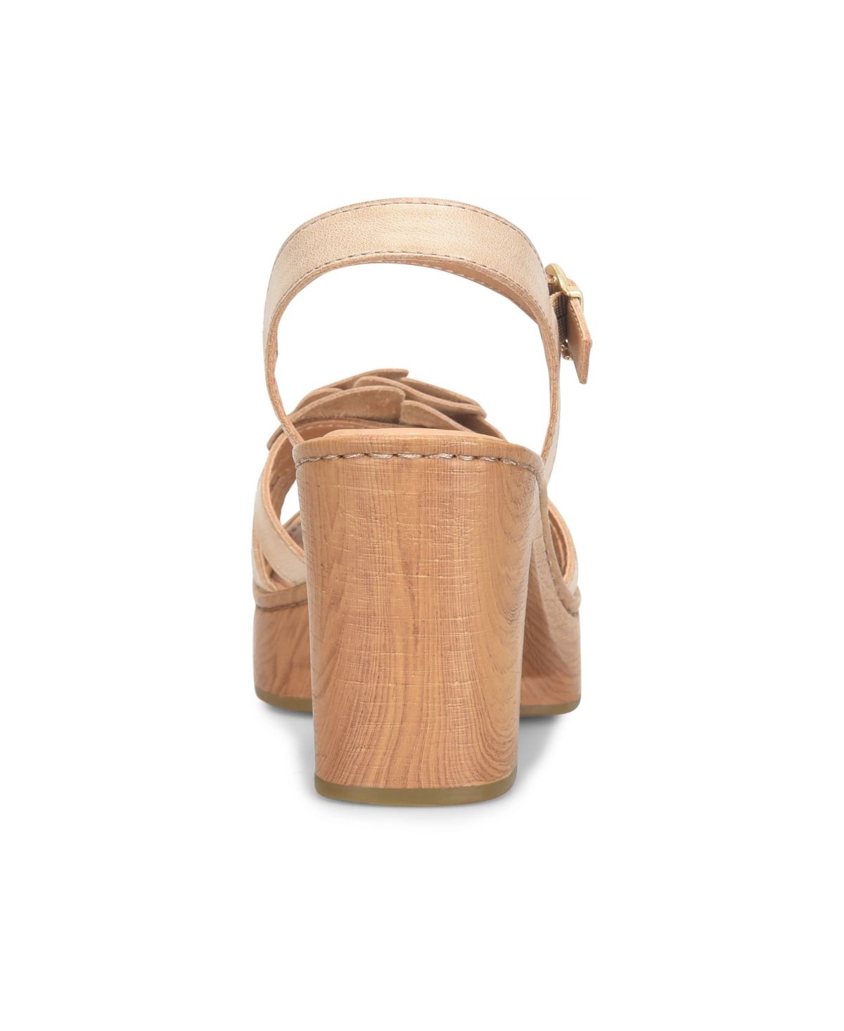 Born Women's Nectar Square Toe Sandals In Natural