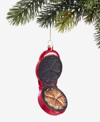 Holiday Lane - Foodie Heart Waffle Maker Ornament