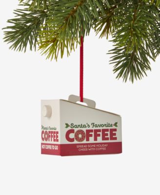 Holiday Lane - Foodie Coffee Box Ornament