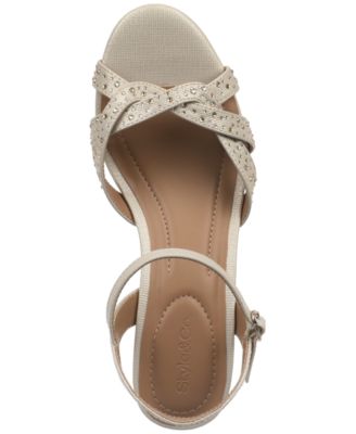 Women's Greyy Wedge Sandals, Exclusively at Macy's