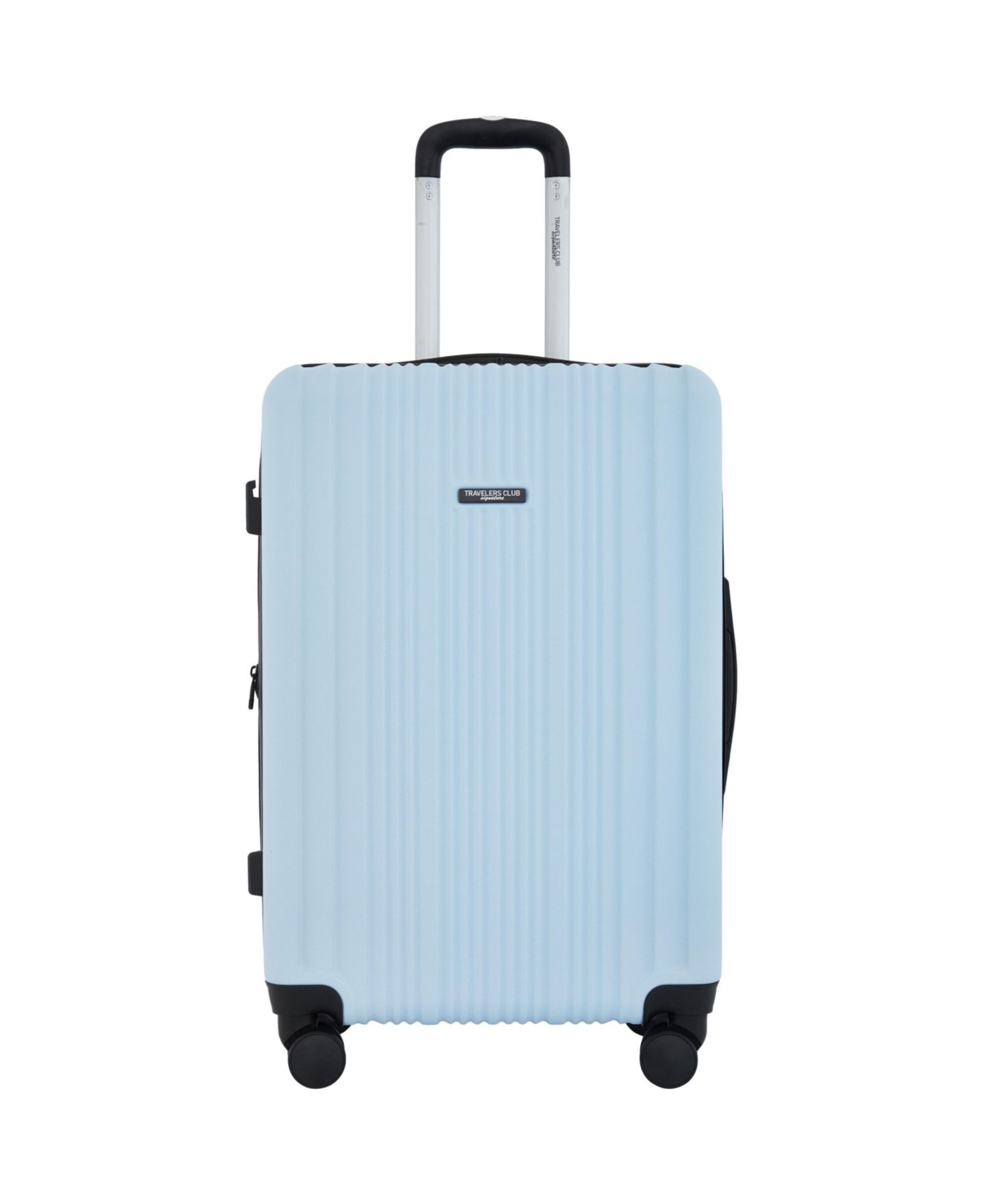 Чемоданы Travelers Club 5-Piece Velocity Expandable Rolling Hardside Luggage Set, цвет: Синий — фото 2