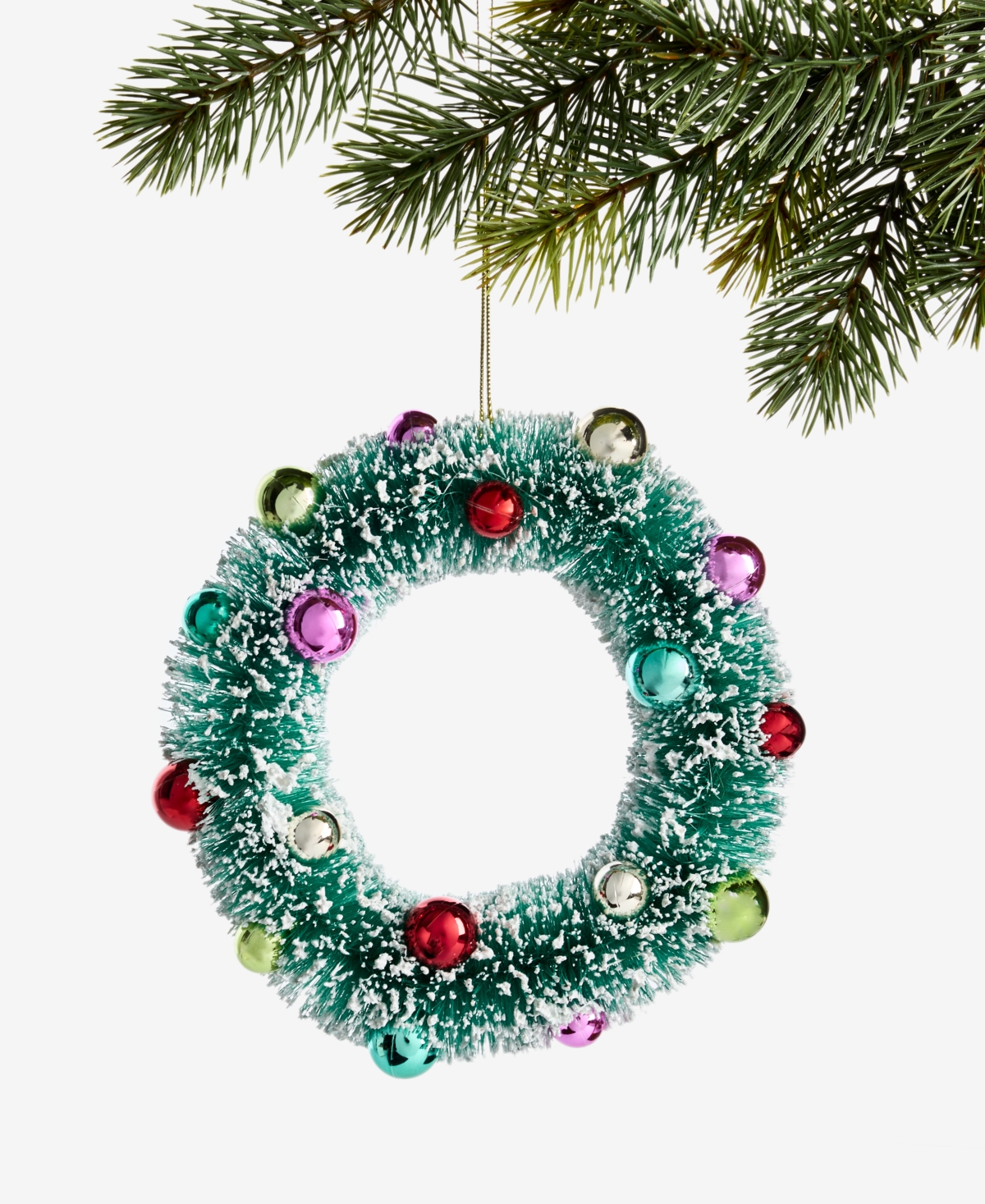 Holiday Lane Merry Magic Wreath Ornament, Macy's Exclusive In Multi