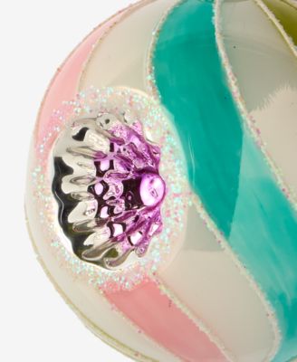 Pastel Shine Rainbow Reflector Ball Ornament, Macy's Exclusive