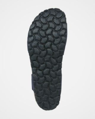 Low Wedge Dbl Buckle Sandal