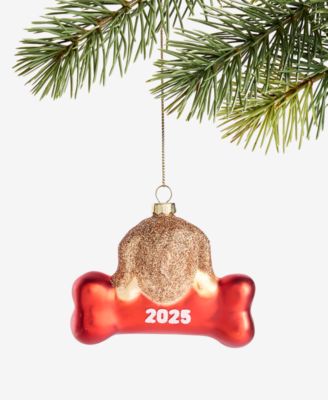 Pets Dog with Bone Ornament, Macy's Exclusive