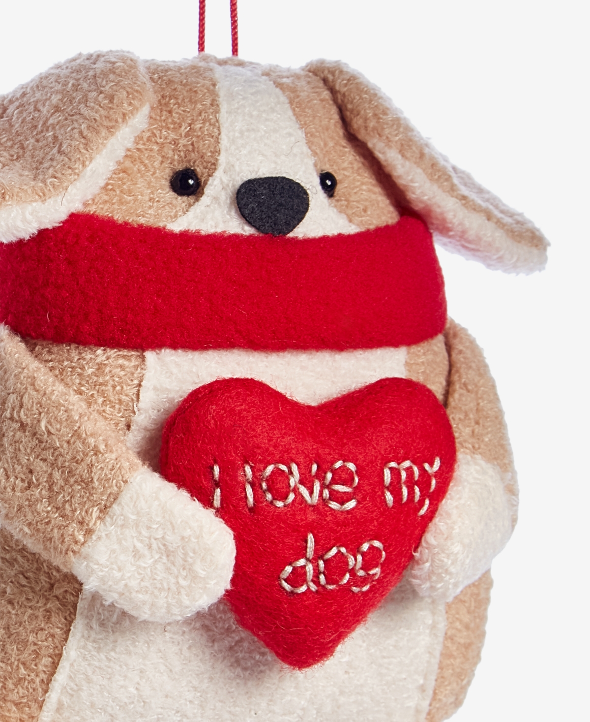Holiday Lane Pets Fabric Dog Ornament, Macy's Exclusive