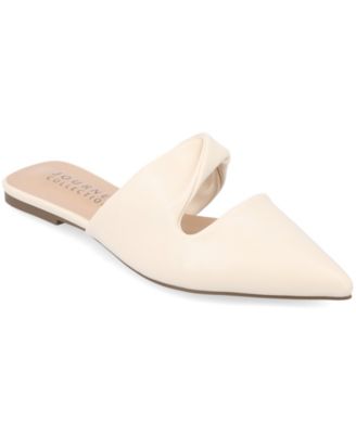 Women's Enniss Twist Cutout Pointed Toe Mules