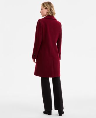 Women's Single-Breasted Walker Coat, Exclusively at Macy's