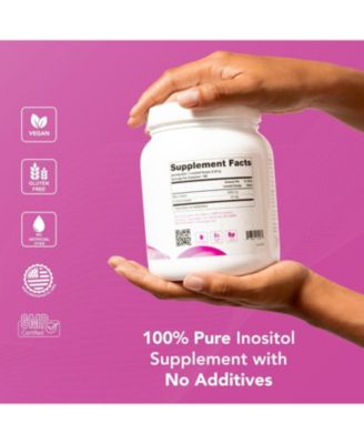 Ovasitol Inositol Powder - 90-Day Supply - Myo-Inositol & D-Chiro Inositol for Hormone Balance & Ovarian Function Support - NSF Certified - 180 Servings