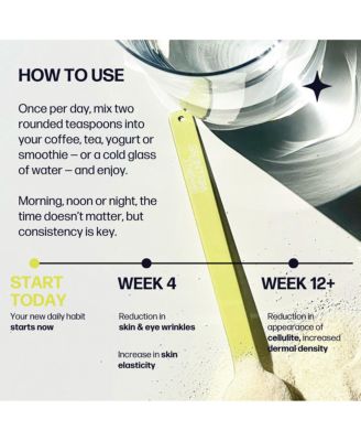 Skin Boost Plus [30-Serves] | Collagen Powder Supplement with VERISOL Bioactive Hydrolyzed Collagen Peptides, Vitamin C & Hyaluronic Acid