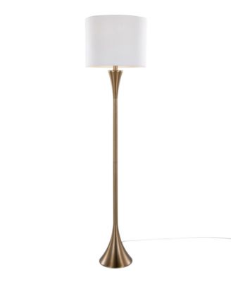 65" Metal Lenuxe Contemporary Floor Lamp