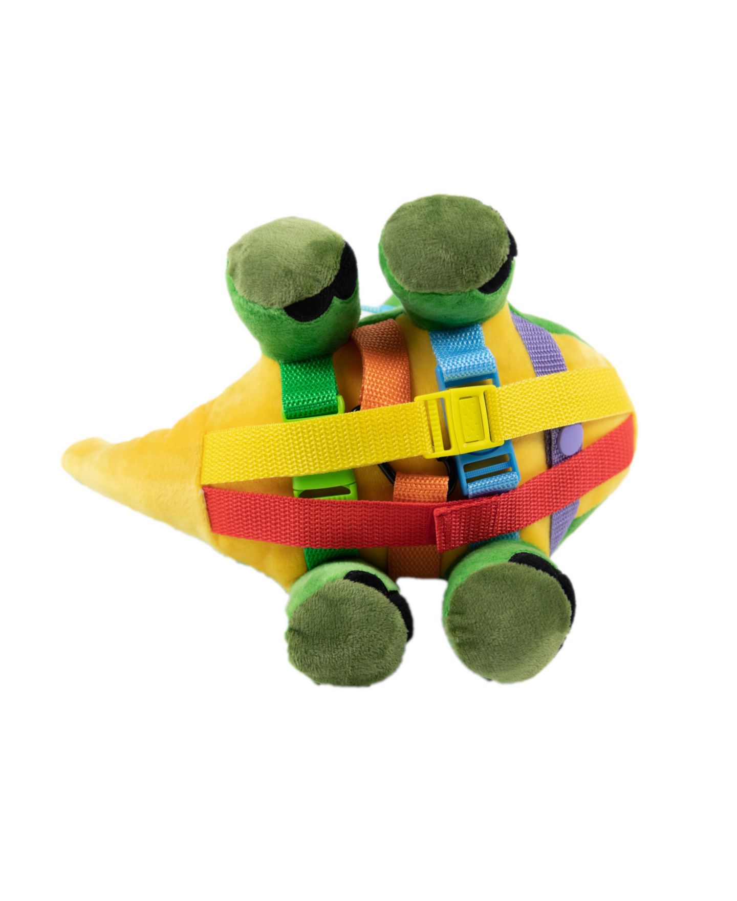 Детская мягкая игрушка Bouncyband Dinosaur 12" Busy Bee Sensory Activity Plush — фото 4