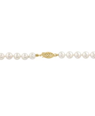 EFFY&reg; Cultured Akoya Pearl (6mm) Strand 18" Collar Necklace