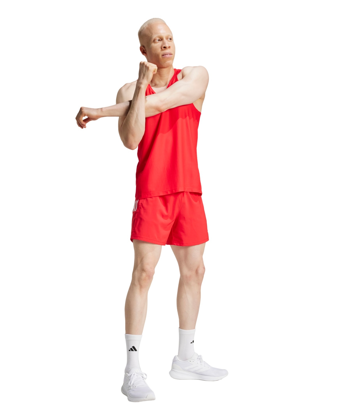 Adidas Originals Men's Own The Run Moisture-wicking Drawstring 7" Shorts