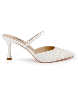 Women's Duchess Pointed Toe Dress Mules