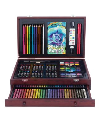 Doodle Draw Multimedia Wood Art Set, 136 Pieces