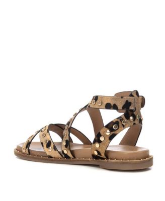Carmela Leather Women's Fashion Sandals By XTI