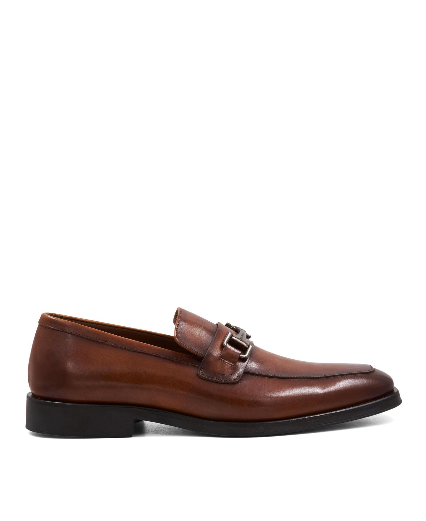 Мужские туфли Bruno Magli Raging Bit Slip On, цвет: Коньячный — фото 2