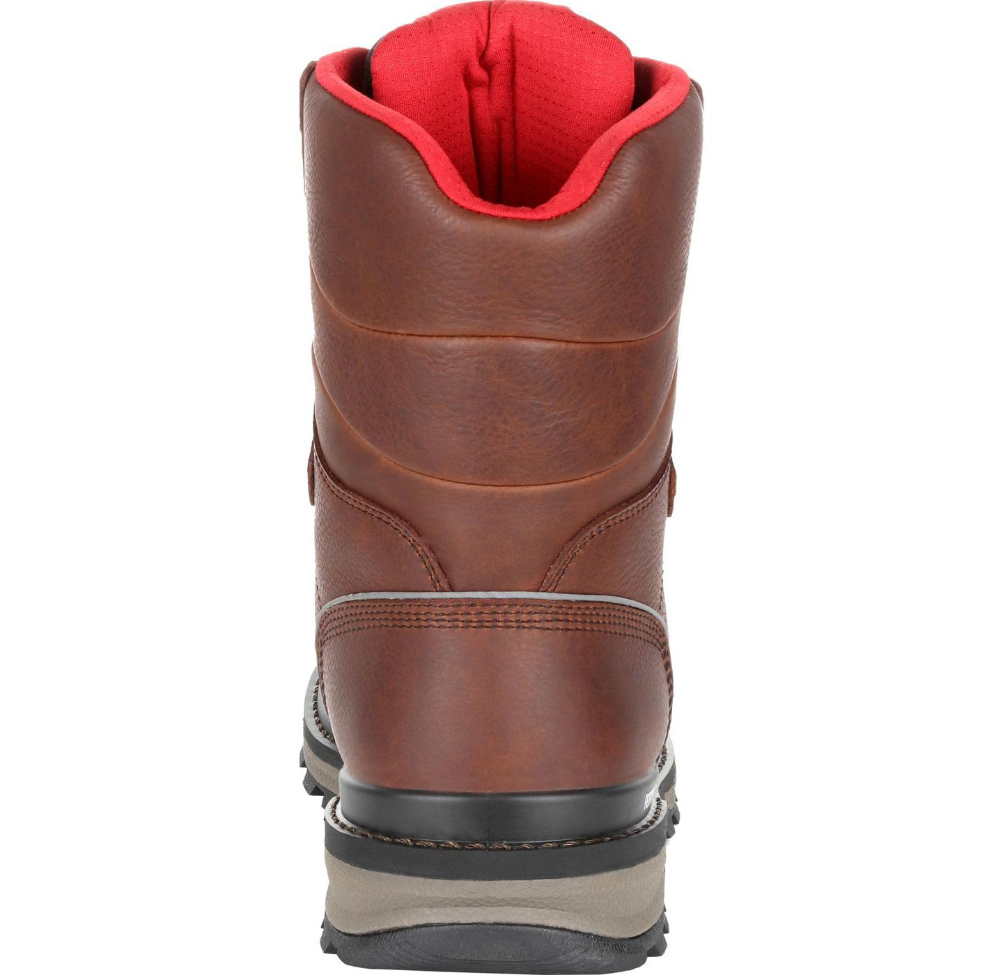 Мужские ботинки ROCKY Rams Horn Composite Toe Waterproof 800G Insulated Work Boot, цвет: Тёмный коричневый — фото 5
