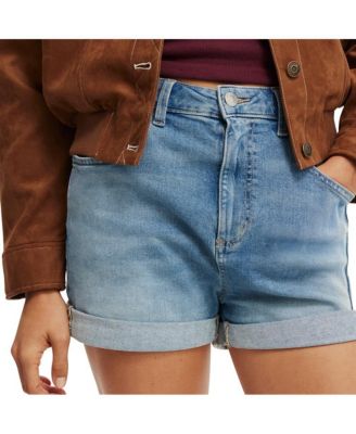 Women's High Rise Micro Denim Short
