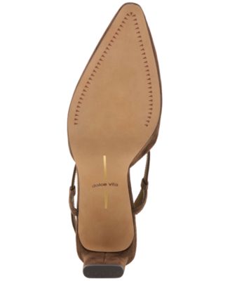 Women's Ginay Pointed-Toe Slingback Blade-Heel Pumps