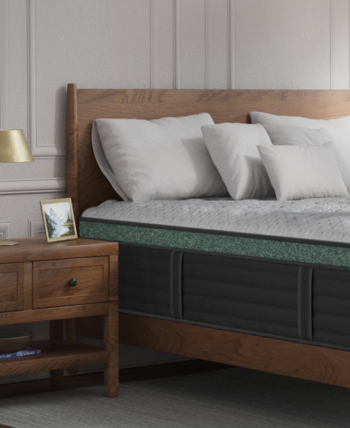 Brooklyn Bedding Helix Twilight Luxe 13.5" Firm Euro Pillow Top Mattress