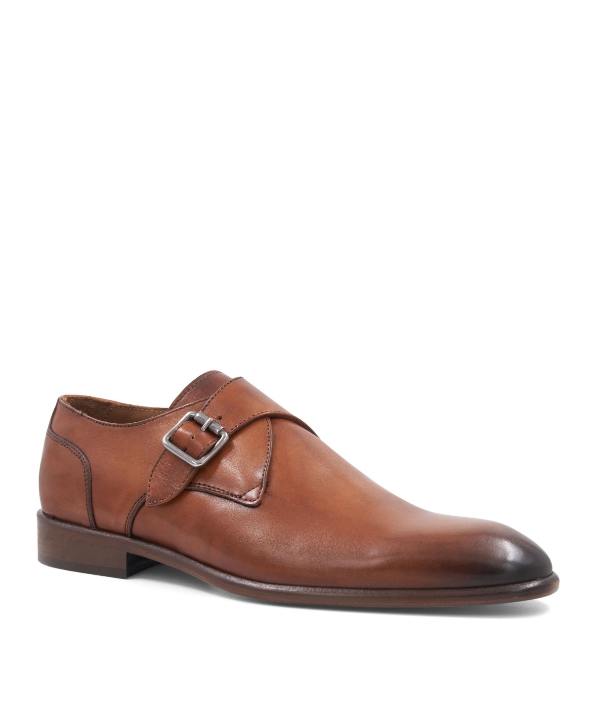 Men's Solero Slip On Monk Dress Shoe - Cognac