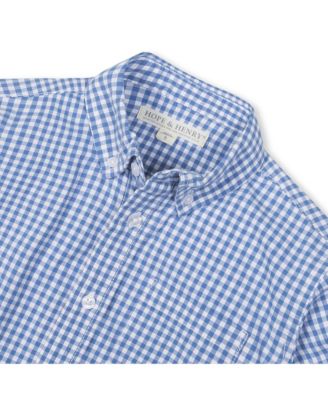 Boys Stretch Poplin Long Sleeve Button Down Shirt