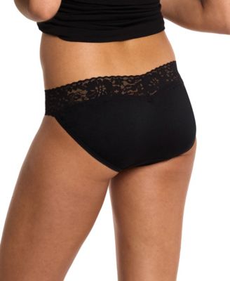 Women's Printed Daily Lace V-Kini Underwear