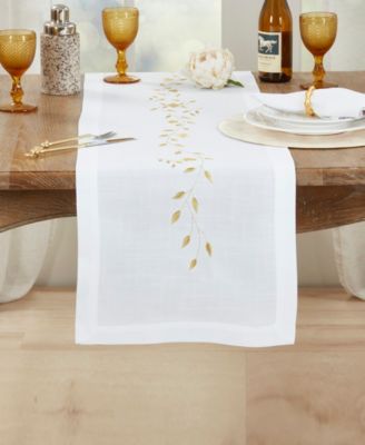 Exquisite Embroidered Pomegranate Runner, 16" x 72"