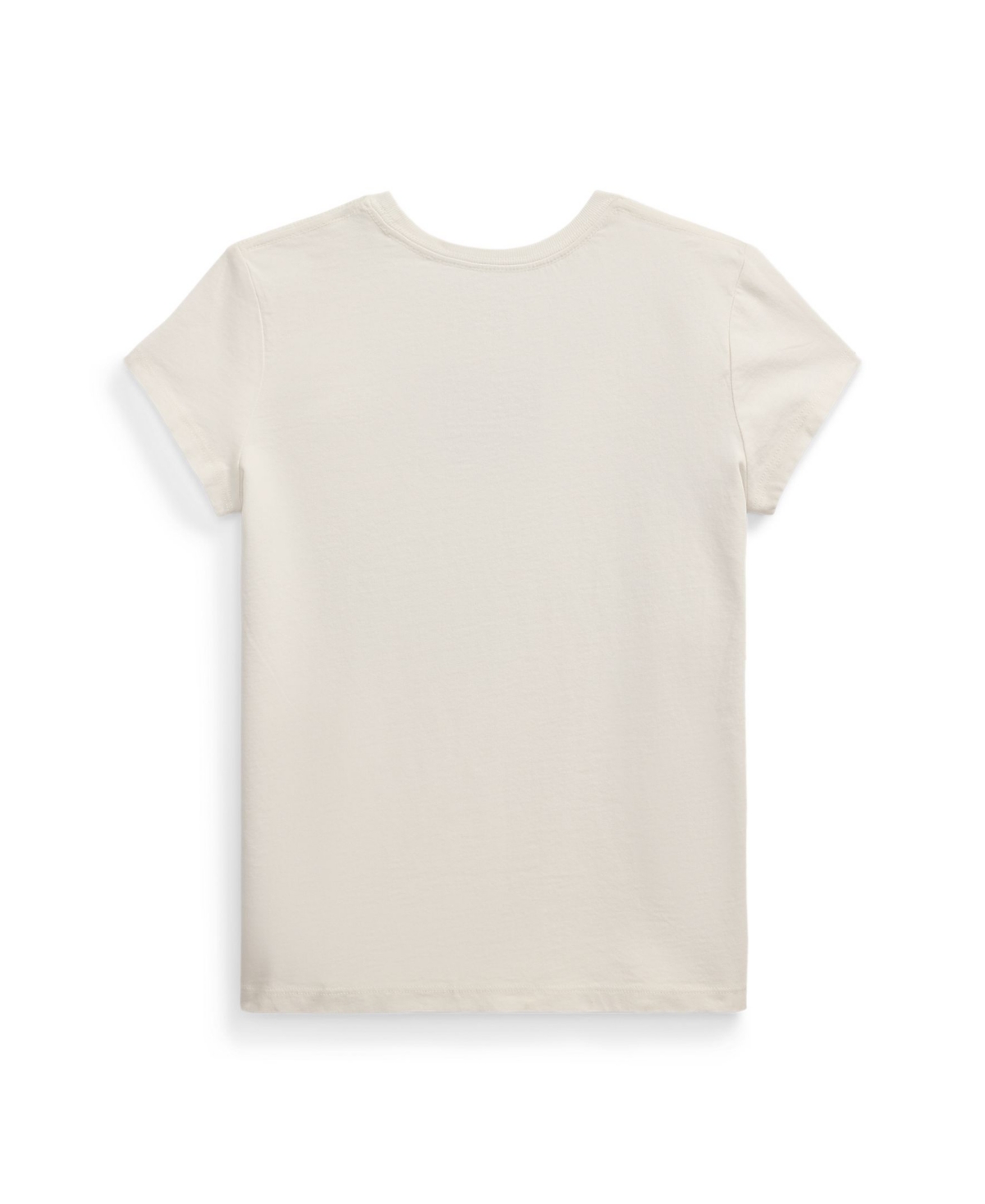 Polo Ralph Lauren Big Girls Flag-applique Jersey T-shirt