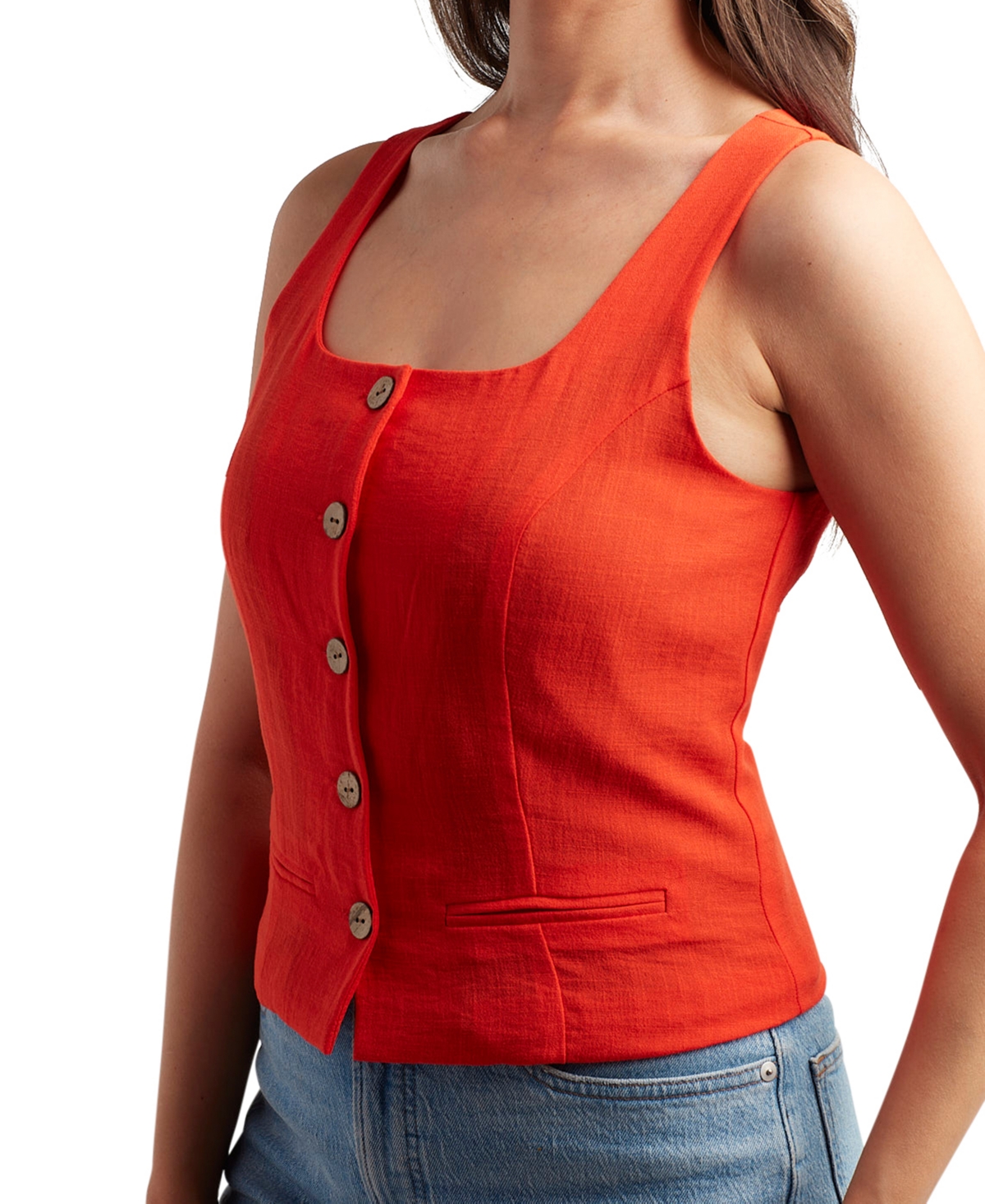 Bcx Juniors' Gauze Vest