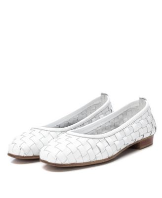 Carmela Leather Collection Women's Braided Flats By XTI